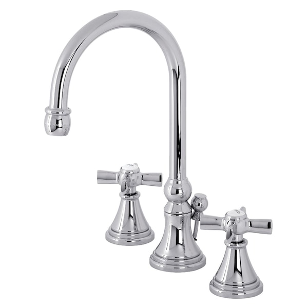 KS2981ZX Millennium Widespread Bathroom Faucet W/ Brass Pop-Up, Chrome